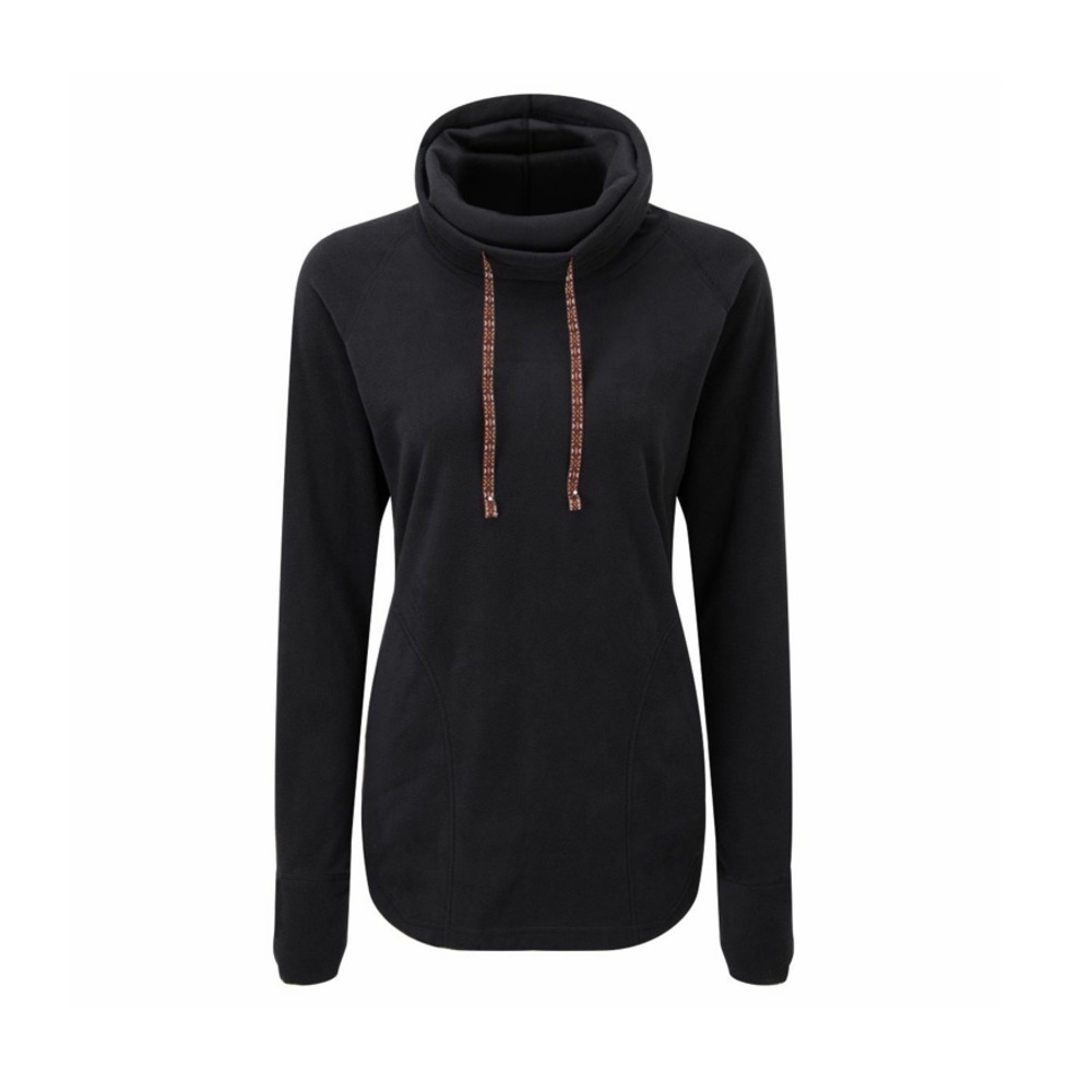 REI Black Cowl Neck Sweater
